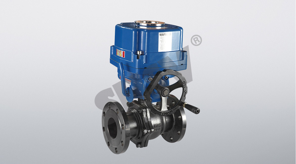 Explosion-proof electric ball valve