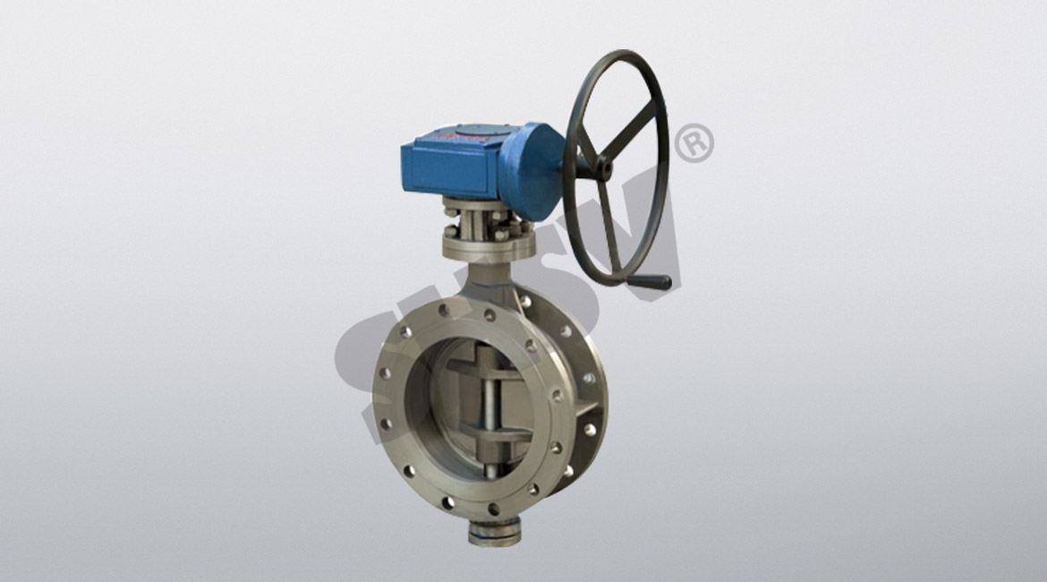 Titanium butterfly valve