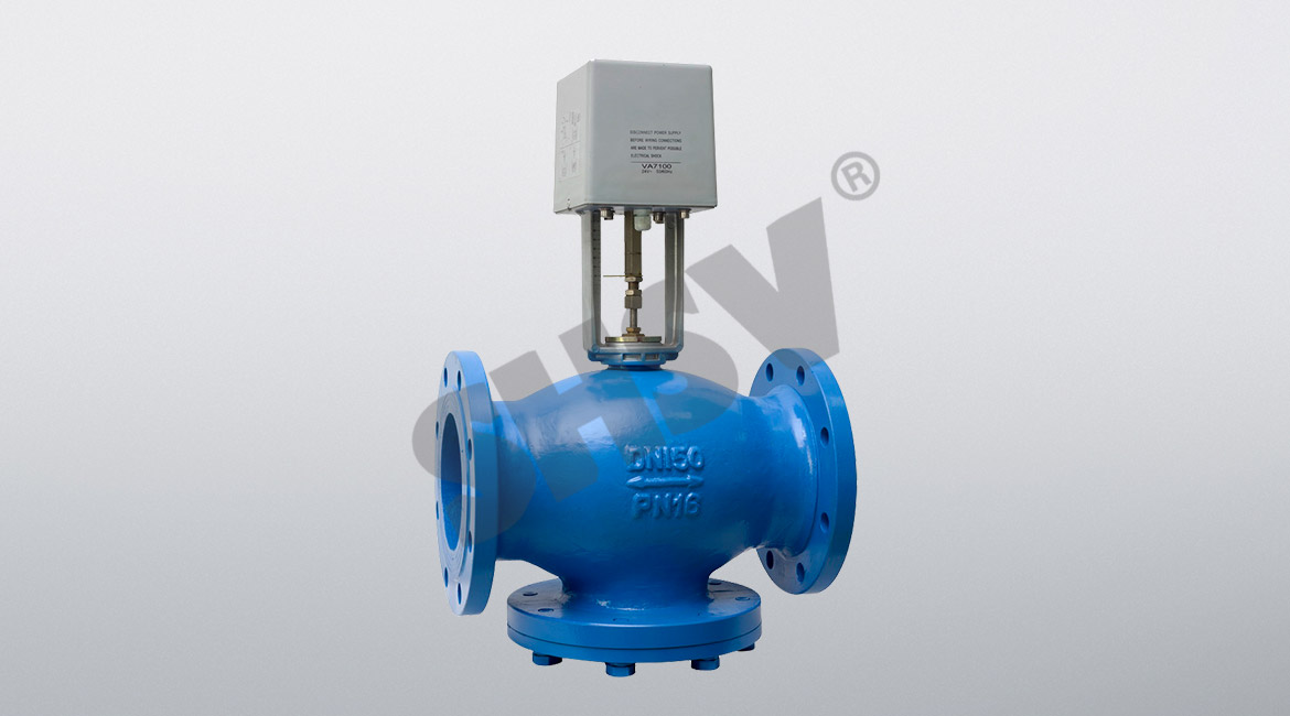 Electric two-way valve
